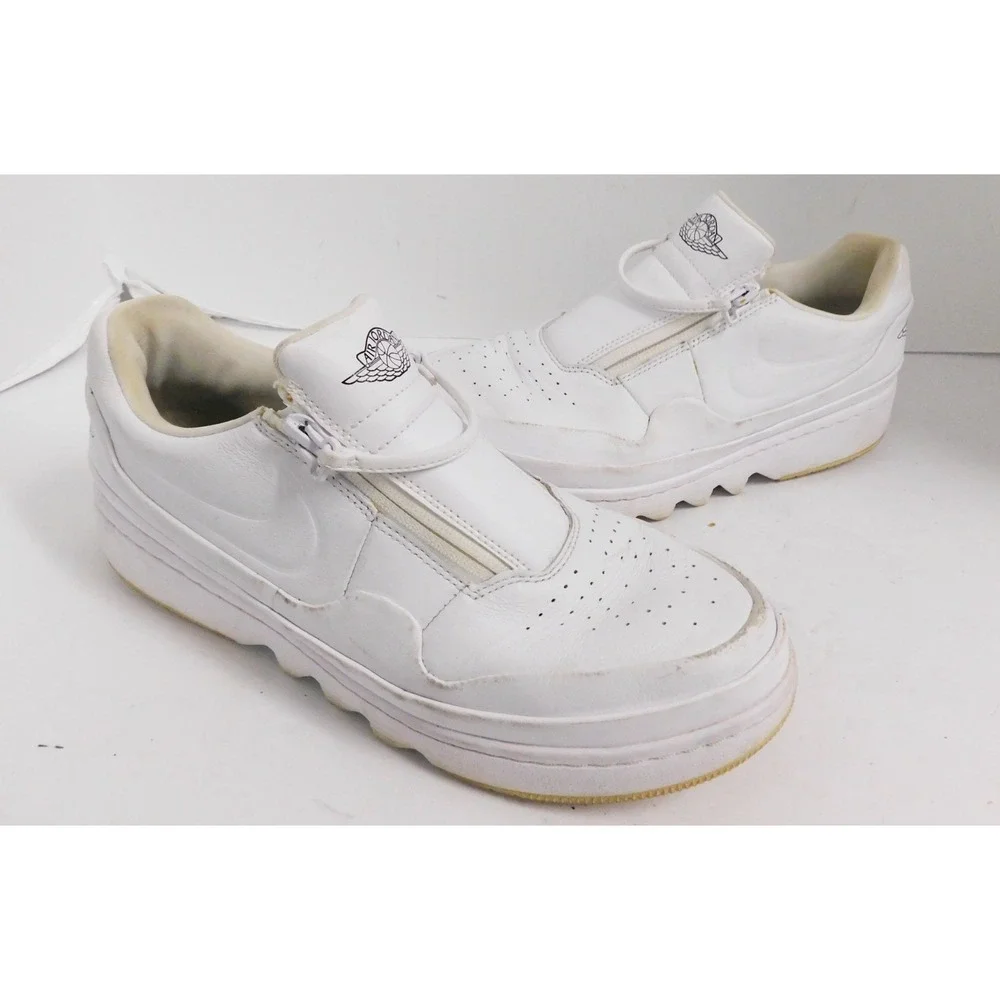 Nike Womens Air Jordan 1 Jester XX Low White Basketball Shoes Sneakers sz 9.5